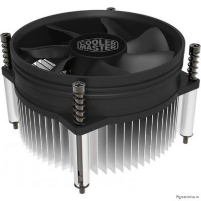 Cooler Master i50 STD (RR-I5A7-22FK-N1) { LGA1700, FAN 9225 nonLED 2200RPM 3pin, All Aluminu, 65w}