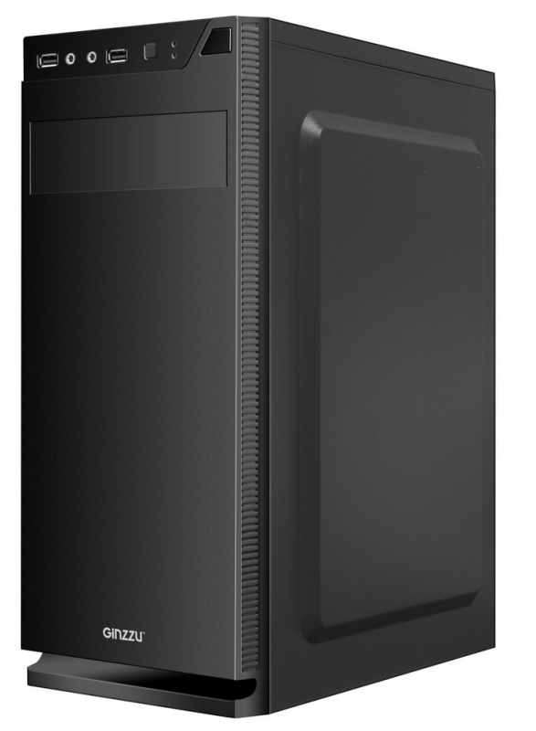 Корпус ATX Ginzzu A250 Без БП чёрный