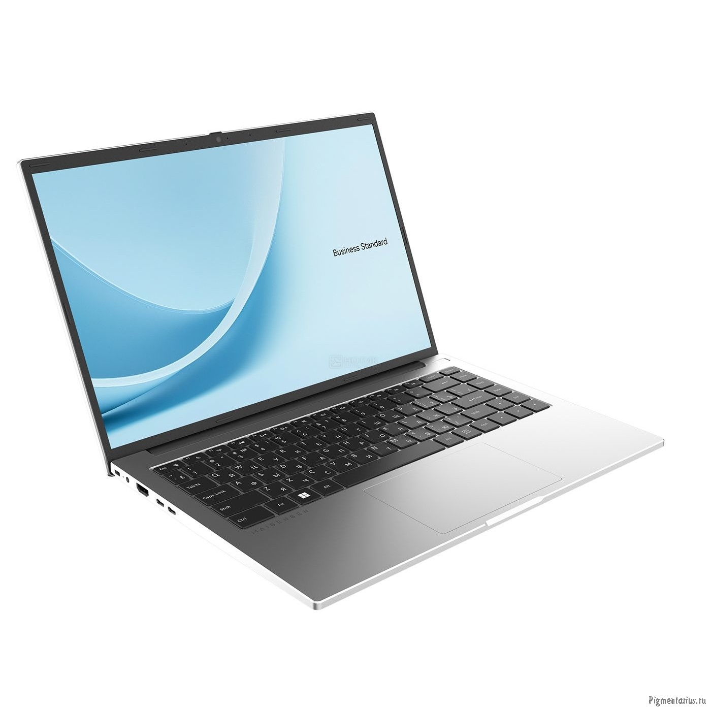 MAIBENBEN Business Standard B114B [ B114B-R566UMFQSPSRE1  ] Silver 14.5" {3K Ryzen 5 6600H/ 16Gb/ SS
