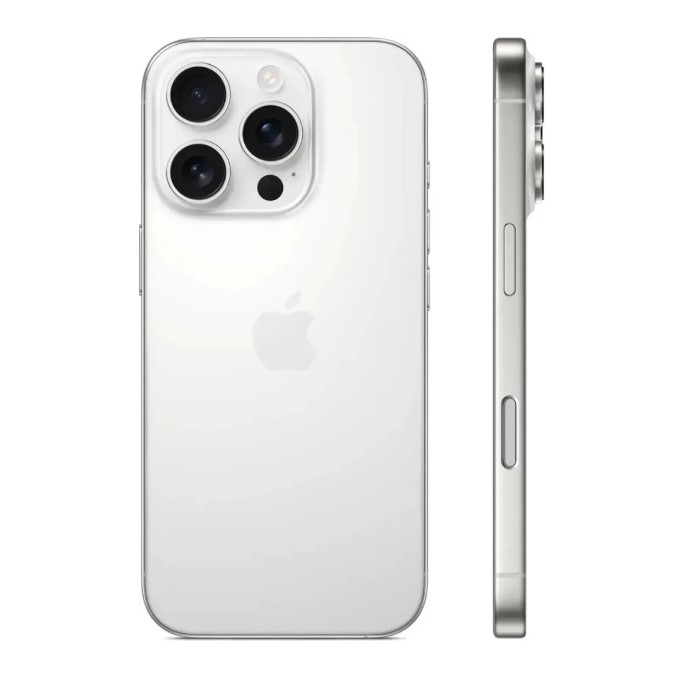 Смартфон Apple iPhone 16 Pro 512GB White Titanium (MYN53J/A)