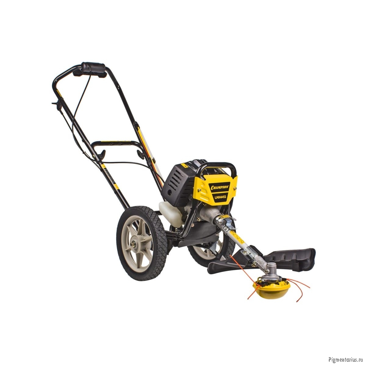 CHAMPION Газонокосилка LMH4412 { 1,2кВт 432мм 18кг корд 2-4мм/420мм }