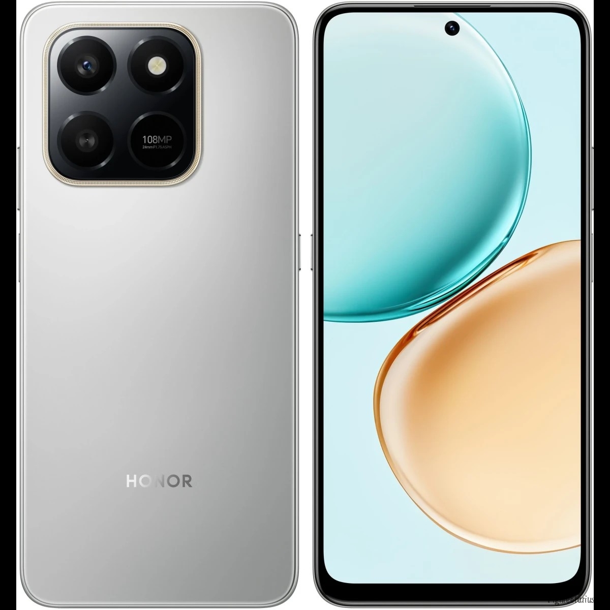 Honor X7d 6/128Gb серый [5109BXJR] (876419)