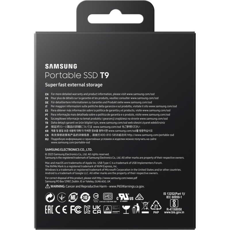 Samsung T9 4000GB (MU-PG4T0B/WW)