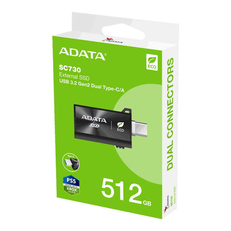 Твердотельный накопитель SSD ADATA 512GB SC730 SC730-512G-CACTI 