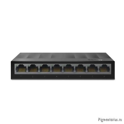 TP-Link LS1008G 8-портовый 10/100/1000 Мбит/с настольный коммутатор TP-Link LS1008G 8-портовый 10/100/1000 Мбит/с настольный коммутатор