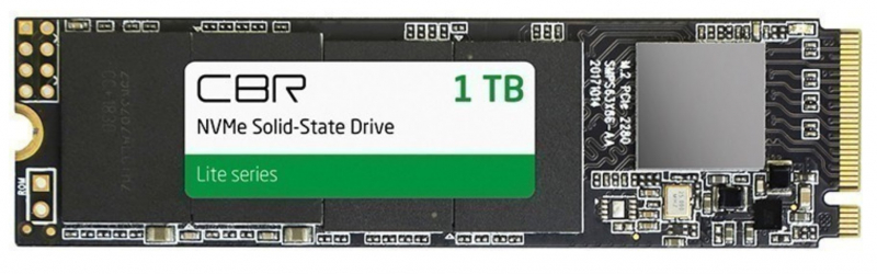 SSD накопитель CBR SSD-001TB-M.2-LT22 серия "Lite" 1024GB