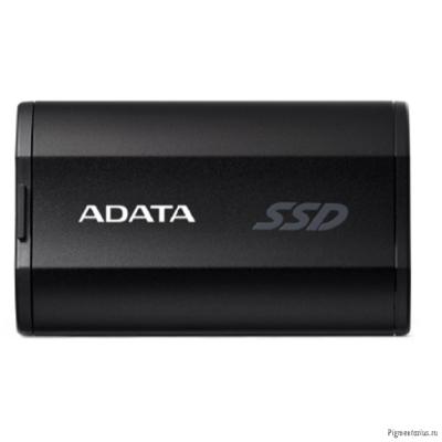 A-DATA Portable SSD 1TB SD810, Type-C, USB 3.2, SD810-1000G-CBK, Black A-DATA Portable SSD 1TB SD810, Type-C, USB 3.2, SD810-1000G-CBK, Black