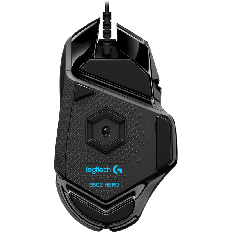 910-005474/910-005471/910-005469 Logitech Игровая мышь G502 HERO High Performance Gaming Mouse, чёрн
