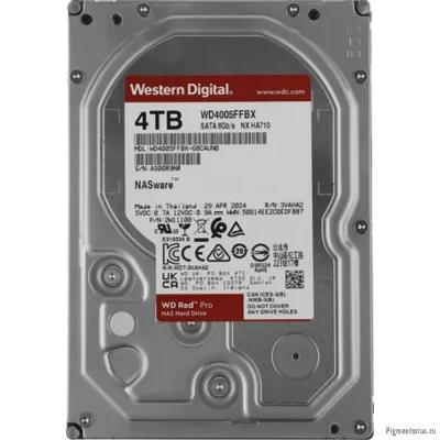 4TB WD Red Pro (WD4005FFBX) {Serial ATA III, 7200- rpm, 256Mb, 3.5"}