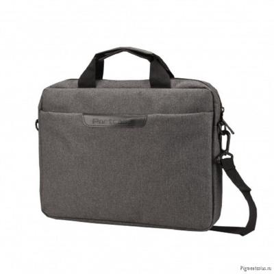 Сумка PORTCASE KCB-164 Grey(нейлон, серая до 14")