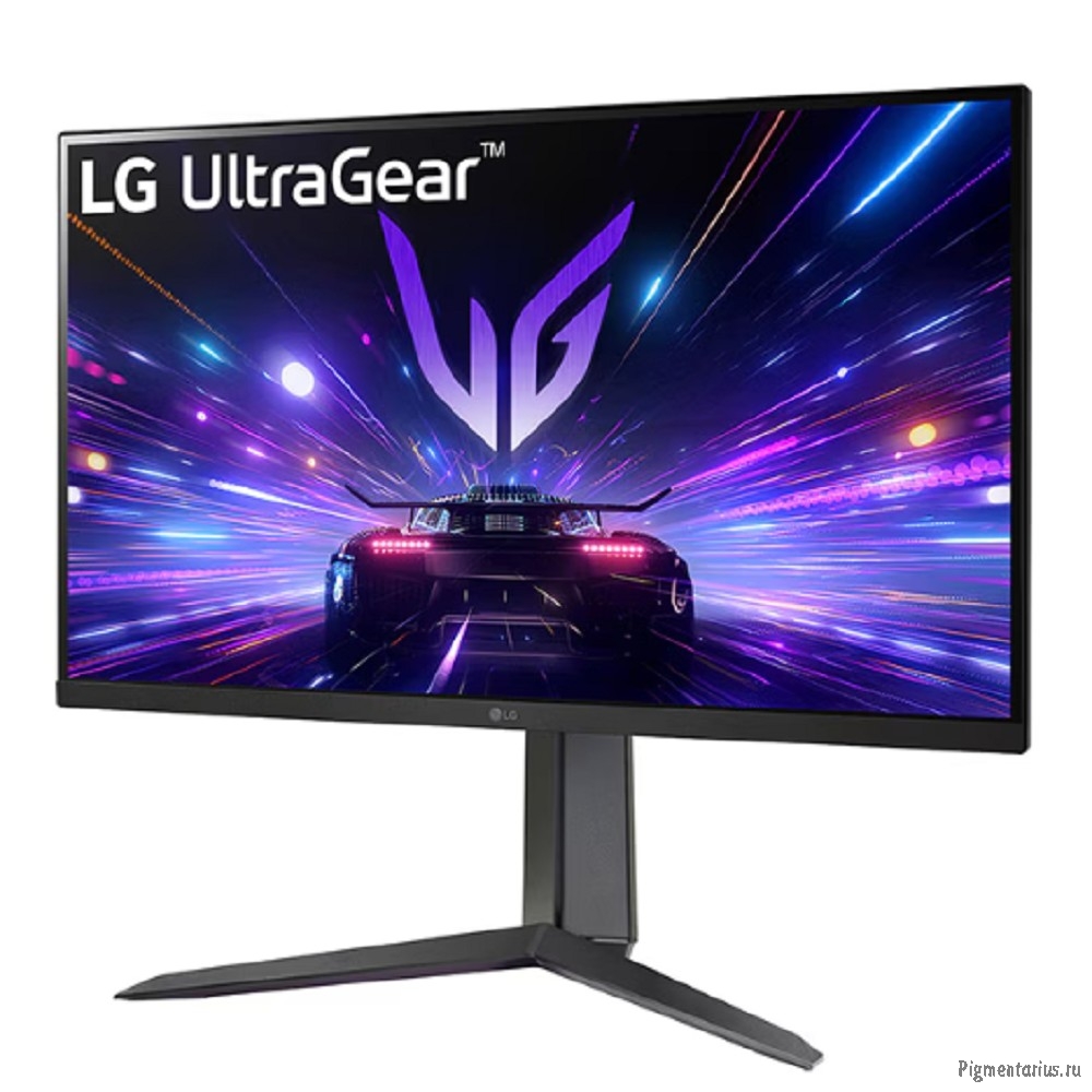 LCD LG 27" 27GS65F-B UltraGear черный {IPS 1920x1080 180Hz 1ms HDMI DisplayPort HAS Pivot} [27gs65f-