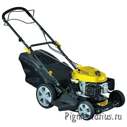 CHAMPION Газонокосилка LM4630 { 3кВт привод 460мм 60л 25-75мм 1рычаг/7, 33,5кг 3в1 }