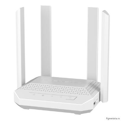 Keenetic Hopper (KN-3811) Гигабитный интернет-центр с Mesh Wi-Fi 6 AX3000, 4-портовым Smart-коммутат