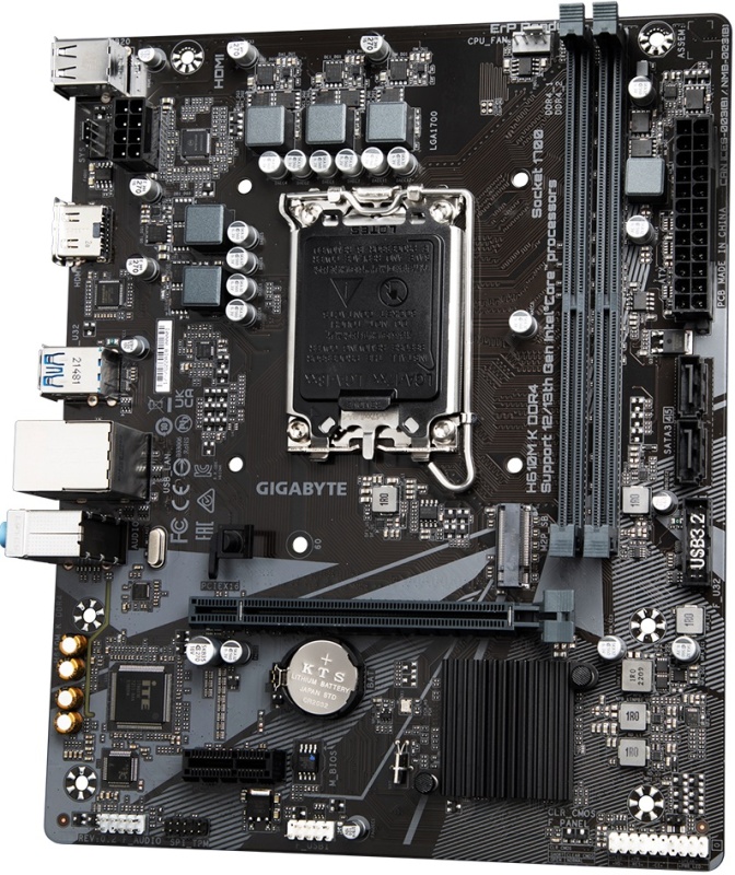 Материнская плата Gigabyte H610M K DDR4 2.0 Материнская плата Gigabyte H610M K DDR4 2.0