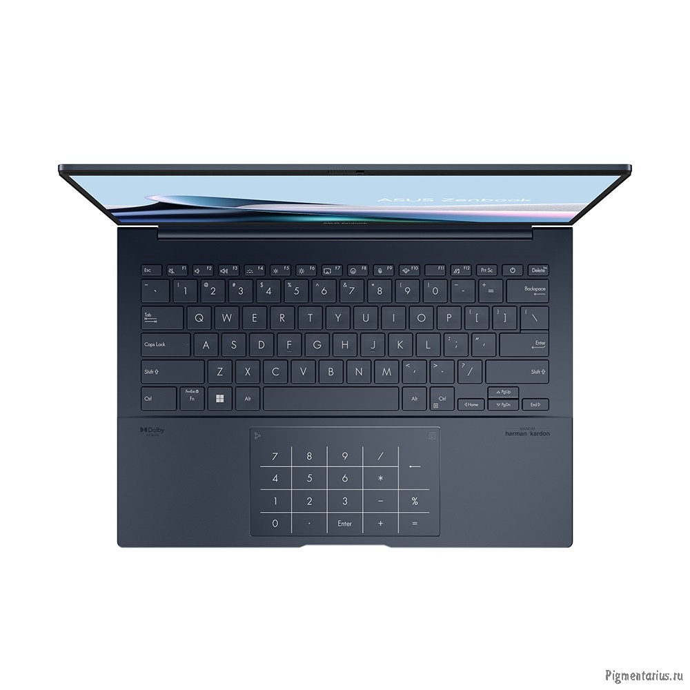 Ноутбук ASUS Zenbook 14 UX3405CA-PP1158 [90NB14W1-M01PP0] Ponder Blue 14"