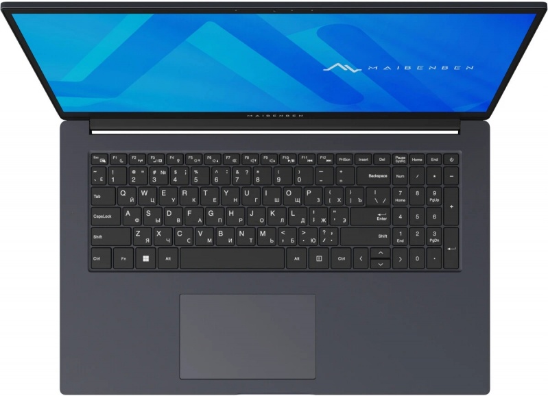 Ноутбук Maibenben M17A-R343UM [M17A-R343UMF1SLURE3] Blue 17.3"