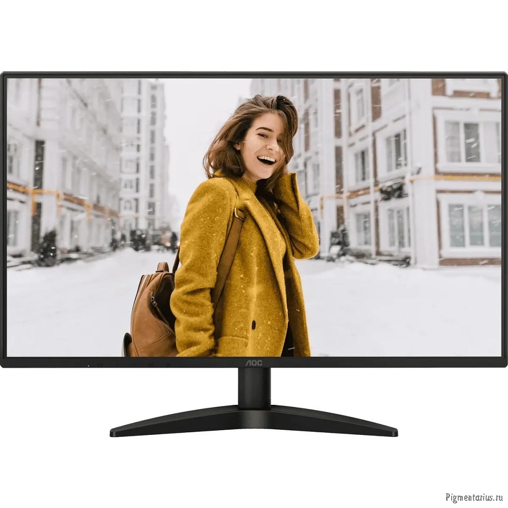LCD AOC 27" 27B36H {IPS 1920x1080 100Hz 4ms 178/178 250cd 1500:1 8bit(6bit+FRC) D-Sub HDMI1.4 VESA}