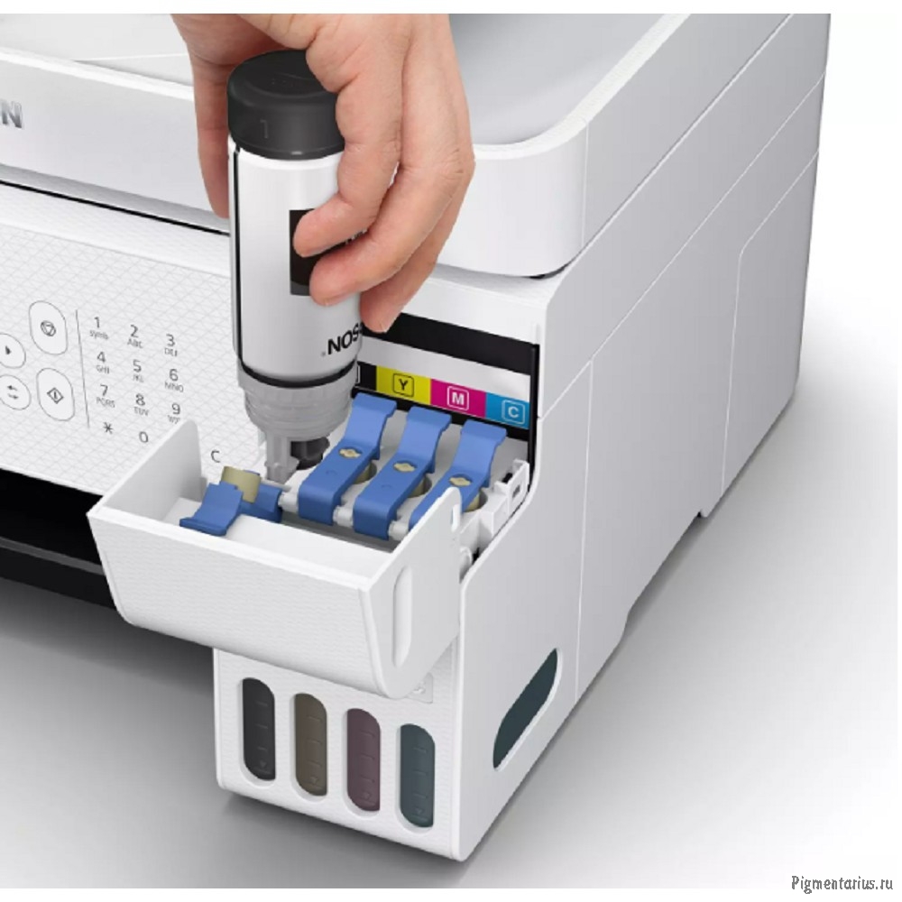  Epson EcoTank L5296 (C11CJ65411) A4 WiFi белый (C11CJ65411)