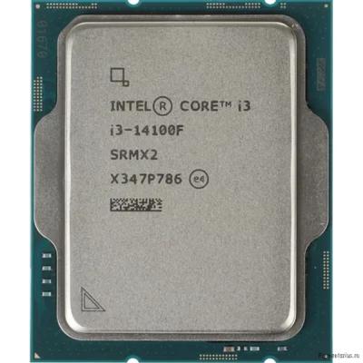 CPU Intel Core I3-14100F Cores 4 12Мб Socket LGA1700 CM8071505092207