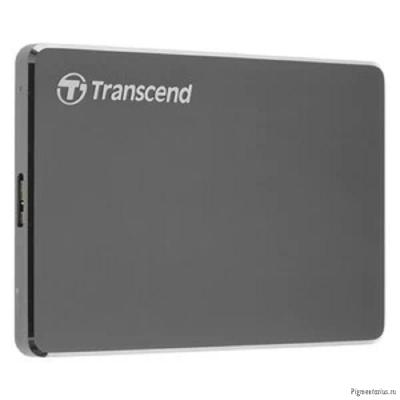 Transcend Portable HDD 2Tb StoreJet TS2TSJ25C3N {USB 3.0, 2.5"}