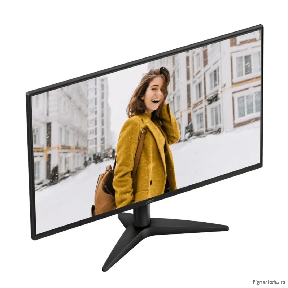 LCD AOC 27" 27B36H {IPS 1920x1080 100Hz 4ms 178/178 250cd 1500:1 8bit(6bit+FRC) D-Sub HDMI1.4 VESA}