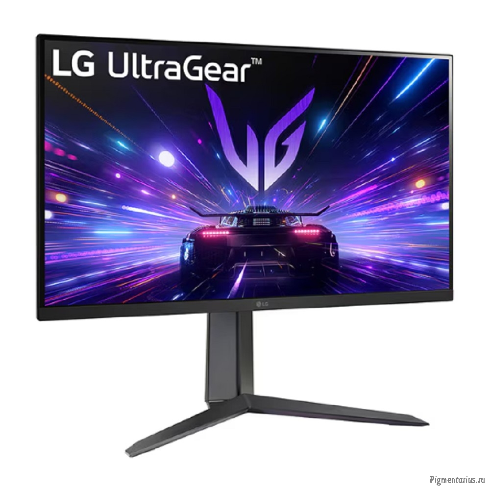 LCD LG 27" 27GS65F-B UltraGear черный {IPS 1920x1080 180Hz 1ms HDMI DisplayPort HAS Pivot} [27gs65f-