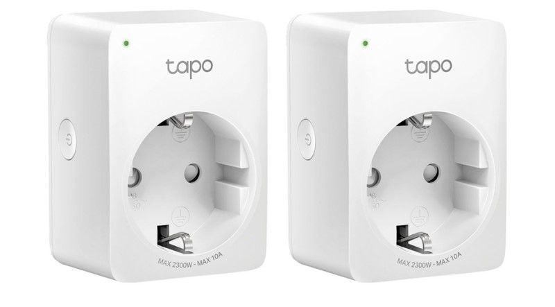 TP-Link Tapo P100(2-pack) Умная мини Wi-Fi розетка, 2 шт.