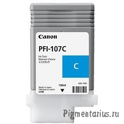 Canon PFI-107C 6706B001 Картридж для  iPF680/685/770/780/785, Голубой, 130ml. (GJ)