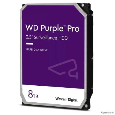 Жесткий диск WD Purple (WD85PURZ) 8TB {Serial ATA III, 5640- rpm, 256Mb, 3.5"}