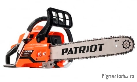 Бензопила PATRIOT PT3816 Emperial [220105515] {раб. объем 38сс, 2,0 л.с, шина 16", цепь 3/8" ; 0,050