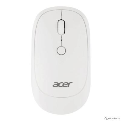 Acer OMR138 [ZL.MCEEE.01L] белый оптическая (1600dpi) беспроводная USB (3but)