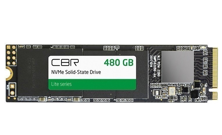 SSD накопитель CBR Lite M.2 2280 SSD-480GB-M.2-LT22 480ГБ