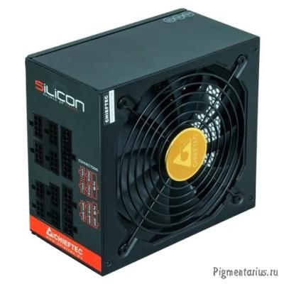 Блок питания Chieftec Silicon SLC-850C (ATX 2.3, 850W, 80 PLUS BRONZE, Active PFC, 140mm fan, Full C