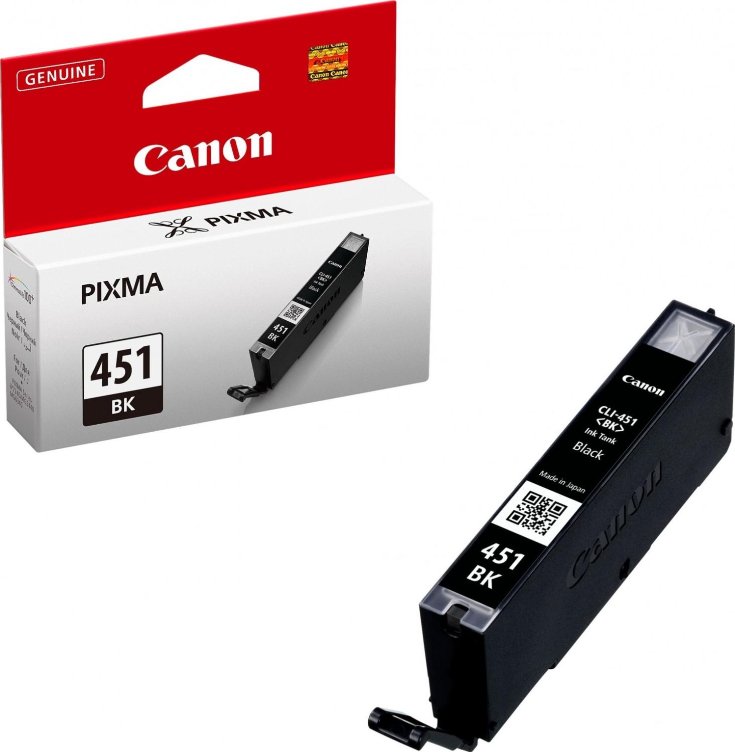 Canon CLI-451Bk 6523B001 Картридж для PIXMA iP7240/MG6340/MG5440, black EMB, 1100стр.
