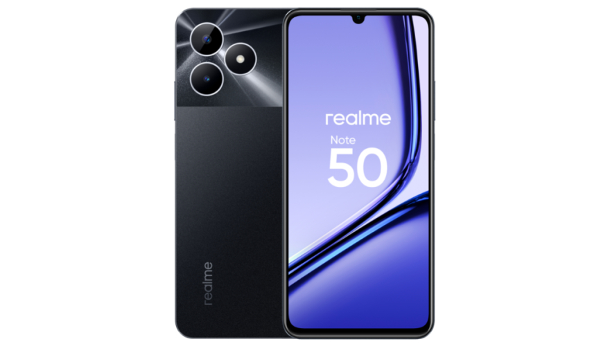 Realme RMX3834 Note 50 3GB/64GB черный [425705]