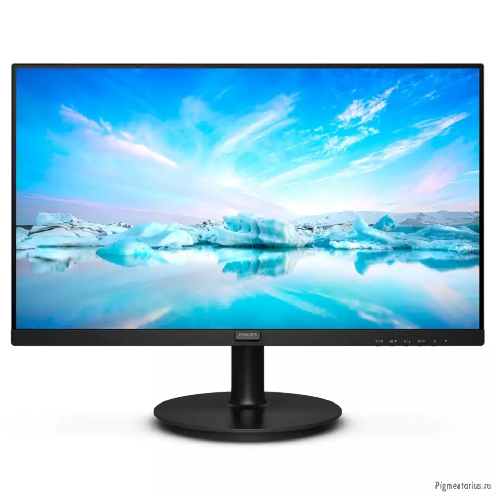 LCD PHILIPS 23.8" 241V8LAB (00/01) {VA 1920x1080 100Hz 4ms 250cd 4000:1 8bit D-Sub HDMI1.4 2x2W VESA