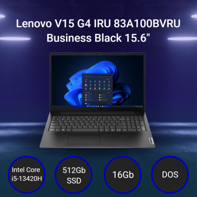 Ноутбук Lenovo V15 G4 IRU [83A100BVRU] Business Black 15.6"