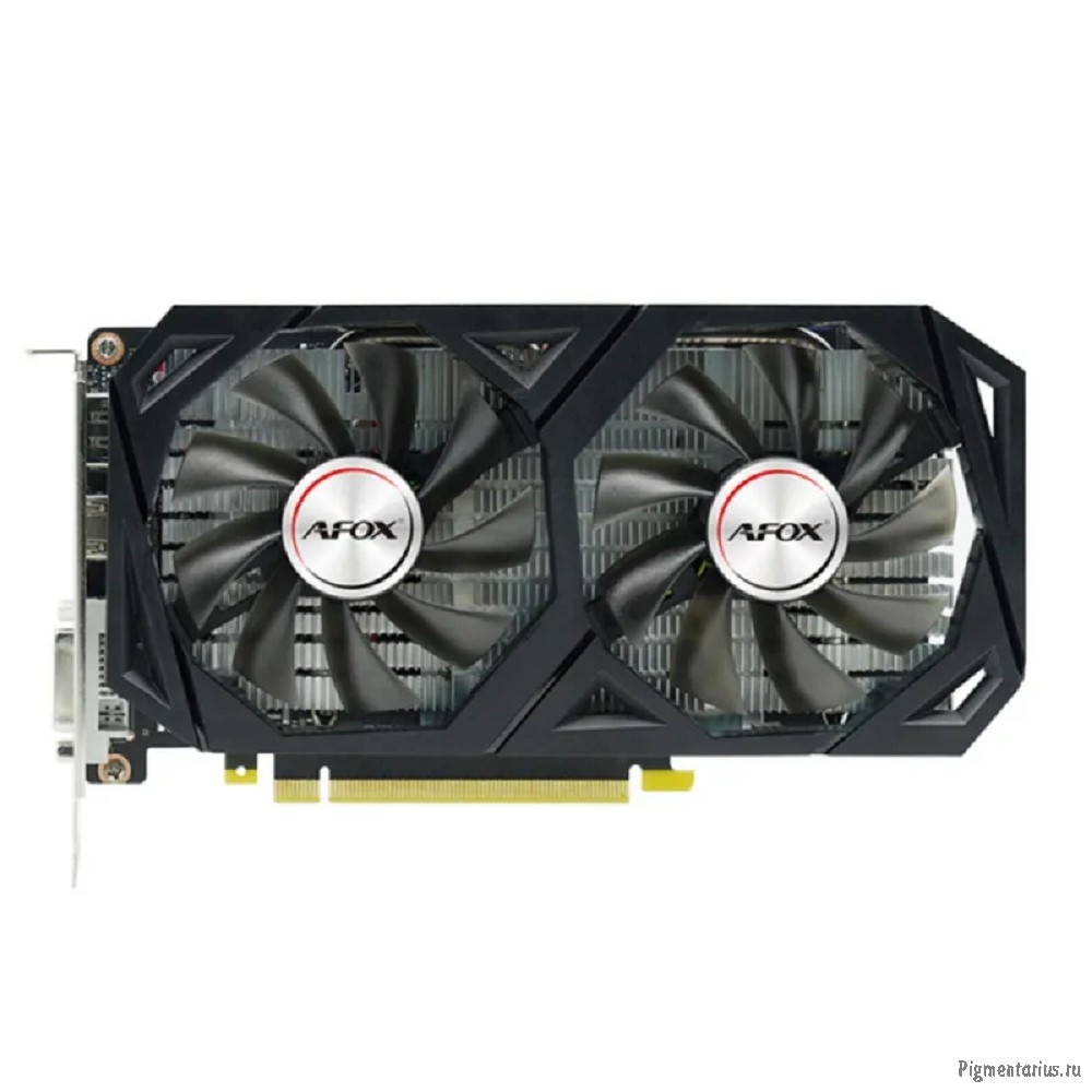 Видеокарта AFOX GTX1660SUPER 6GB GDDR6 192bit DP/DV/HDMI ATX DUAL FAN RTL (AF1660S-6144D6H7-V2/V4)  