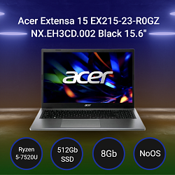 Ноутбук Acer Extensa 15 EX215-23-R0GZ [NX.EH3CD.002] Black 15.6"