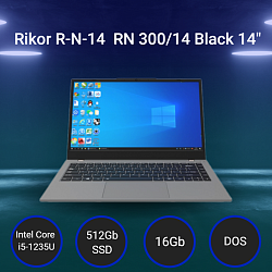 Ноутбук Rikor R-N-14 [SPB RN 300/14] Black 14"