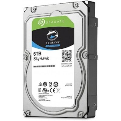 6TB Seagate SkyHawk (ST6000VX001) {SATA 6 Гбит/с, 5400 rpm, 256 mb buffer, для видеонаблюдения}