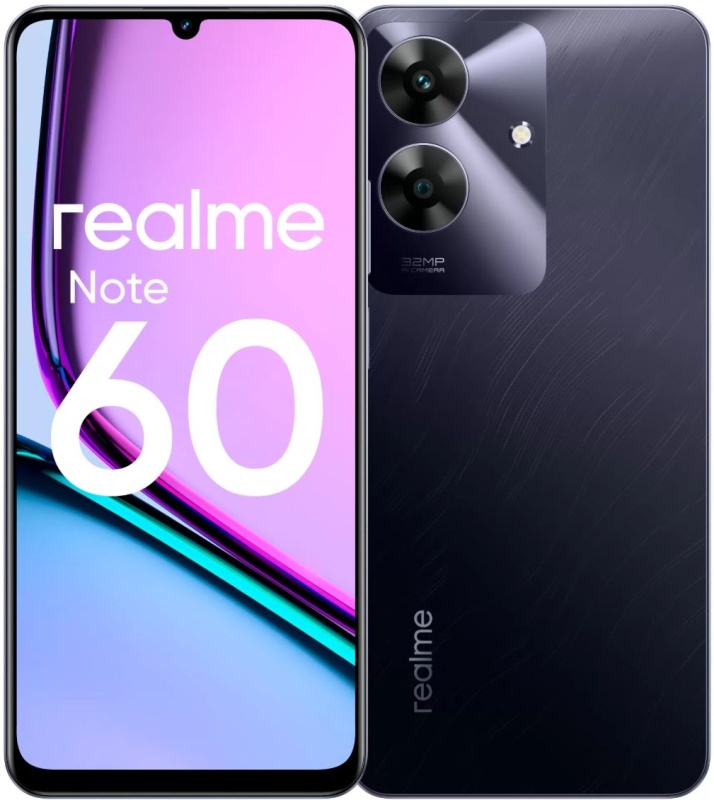 Realme RMX3933 Note 60 6GB/128GB черный