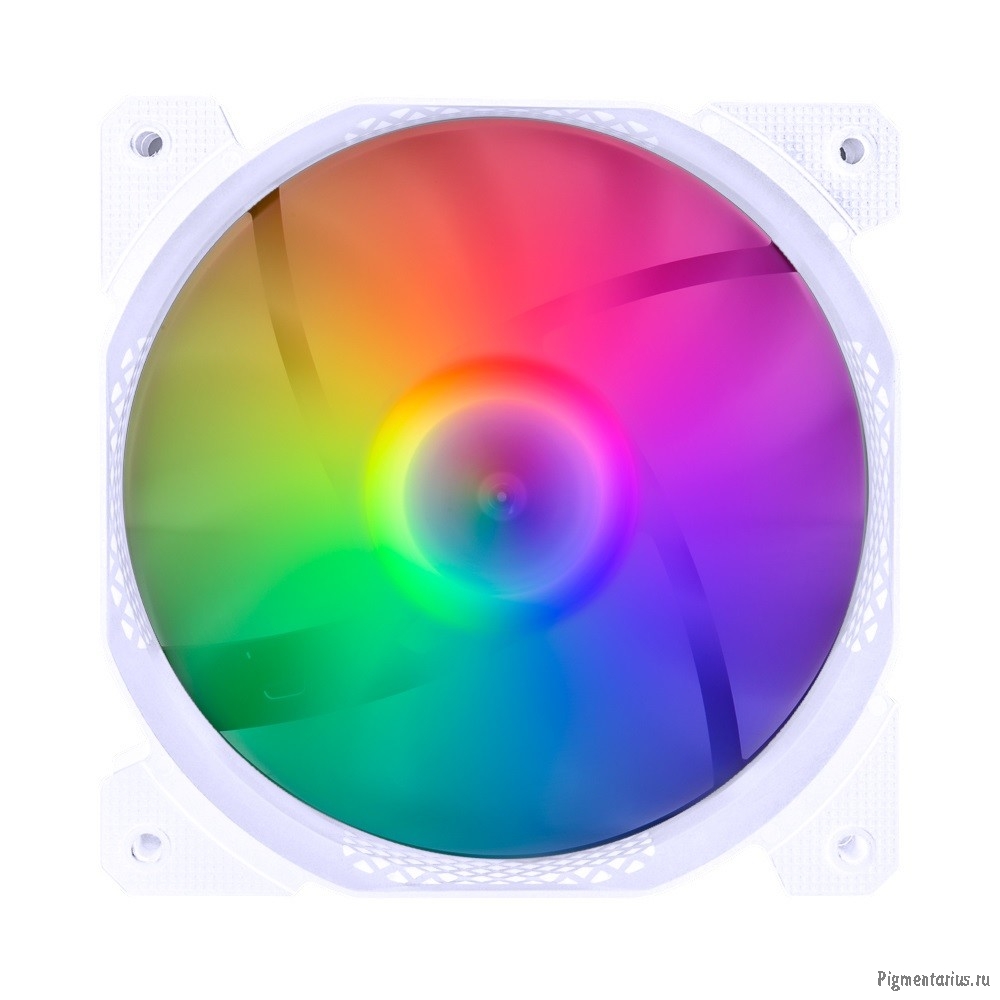 1STPLAYER F1-PLUS White / 140mm, LED 5-color, 1000rpm, 3pin / F1-PLUS-WH / bulk