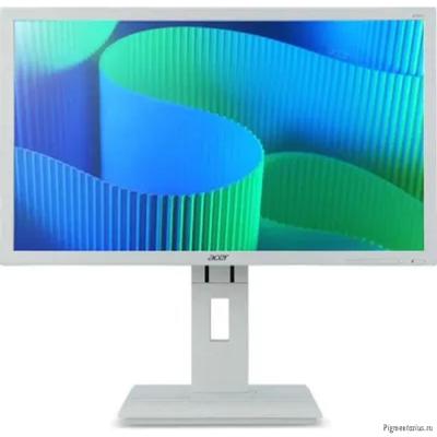 LCD Acer 23.8" B246HYLBwmiprx белый {IPS 1920x1080 5ms 16:9 HAS Pivot 250cd 178/178 D-Sub HDMI Displ