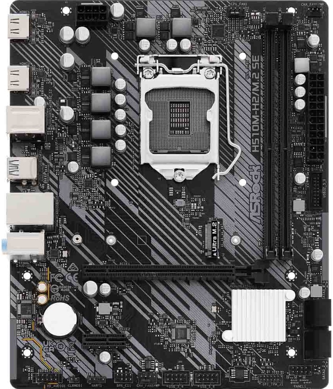 ASROCK H510M-H2/M.2 SE, LGA 1200, Intel H470, mATX, Ret