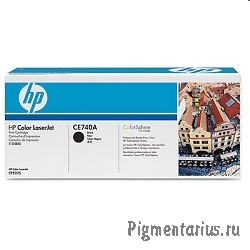 HP CE740A Картридж ,Black{Color LJ CP5225, Black, (7000стр)}