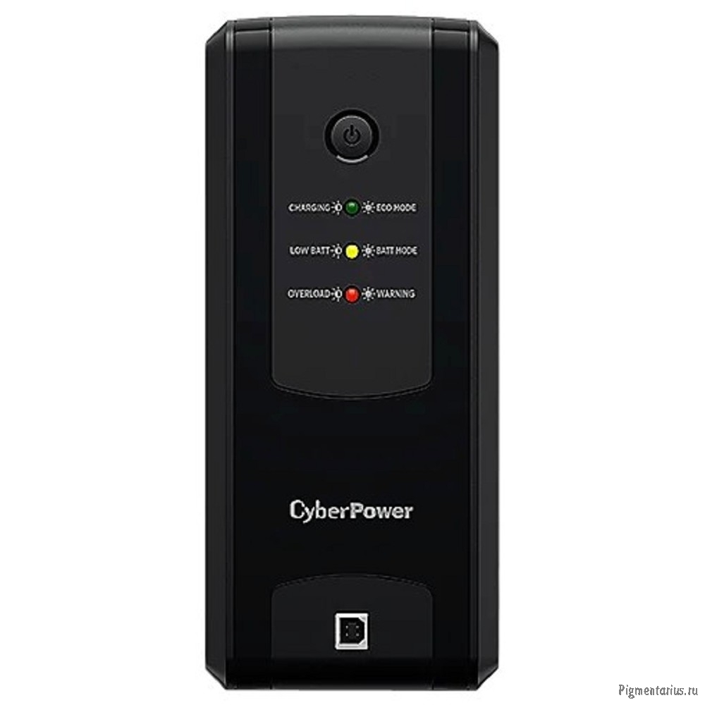 CyberPower UT1100EG ИБП {Line-Interactive, Tower, 1100VA/660W USB/RJ11/45 (4 EURO), 12В/5 Ач х 2}