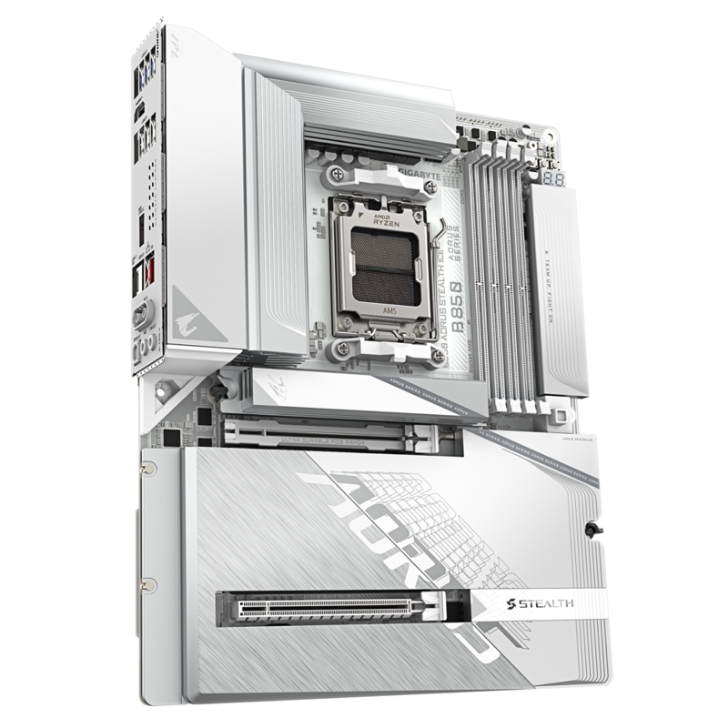 Материнская плата GIGABYTE B850 A STEALTH ICE