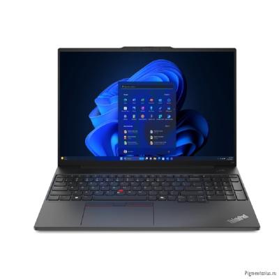 Lenovo Thinkpad E16 G2 [21MAS07K00] Black 16" {WUXGA IPS Ultra 7 155H/16Gb/512Gb SSD/DOS/клавиатура 