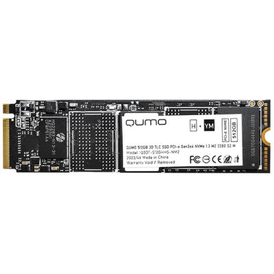 SSD накопитель QUMO QM Novation Q3DT-512GHHS-NM2 M.2 512GB SSD накопитель QUMO QM Novation Q3DT-512GHHS-NM2 M.2 512GB